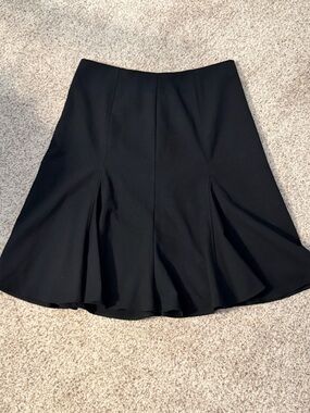 Apostrophe Black A Line Skirt Size 12
